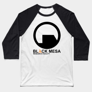 Black Mesa Research Facility Baseball T-Shirt